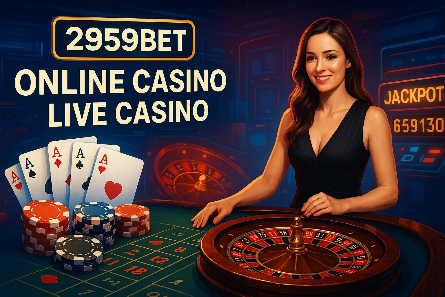 O 2959BET Live Casino lança promoções regularmente